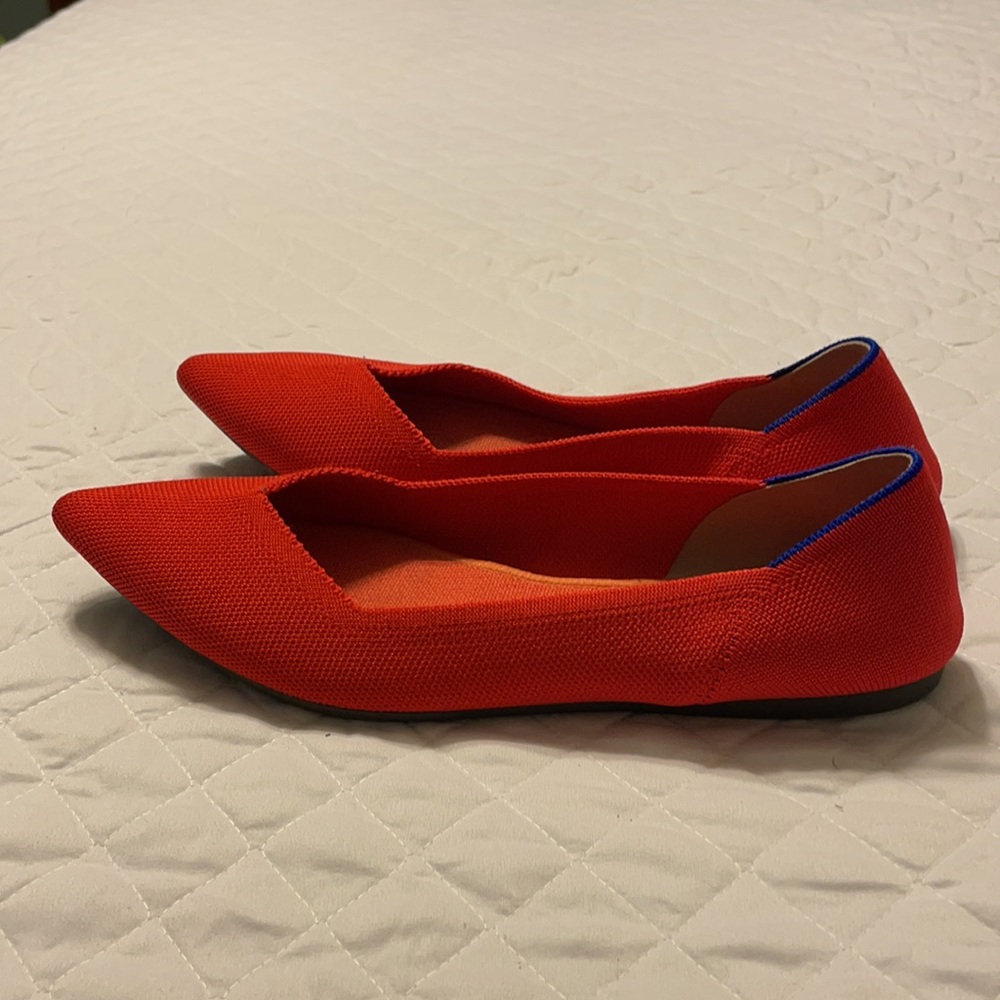 Rothy’s Red Points Size 10.5 / Eu 41.5 - image 4